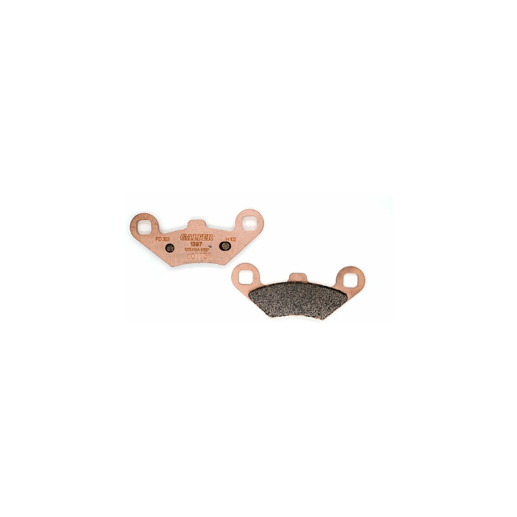 Galfer HH Sintered Front and Rear Brake Pads FD303G1397