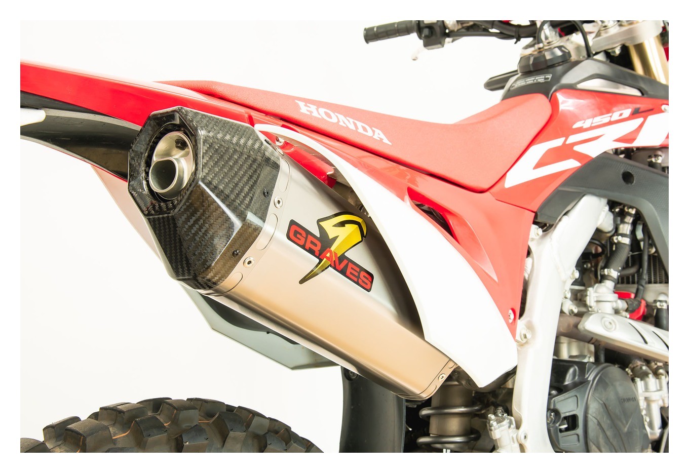 Graves Titanium Exhaust System Honda CRF450L / RL / X 20192025 RevZilla