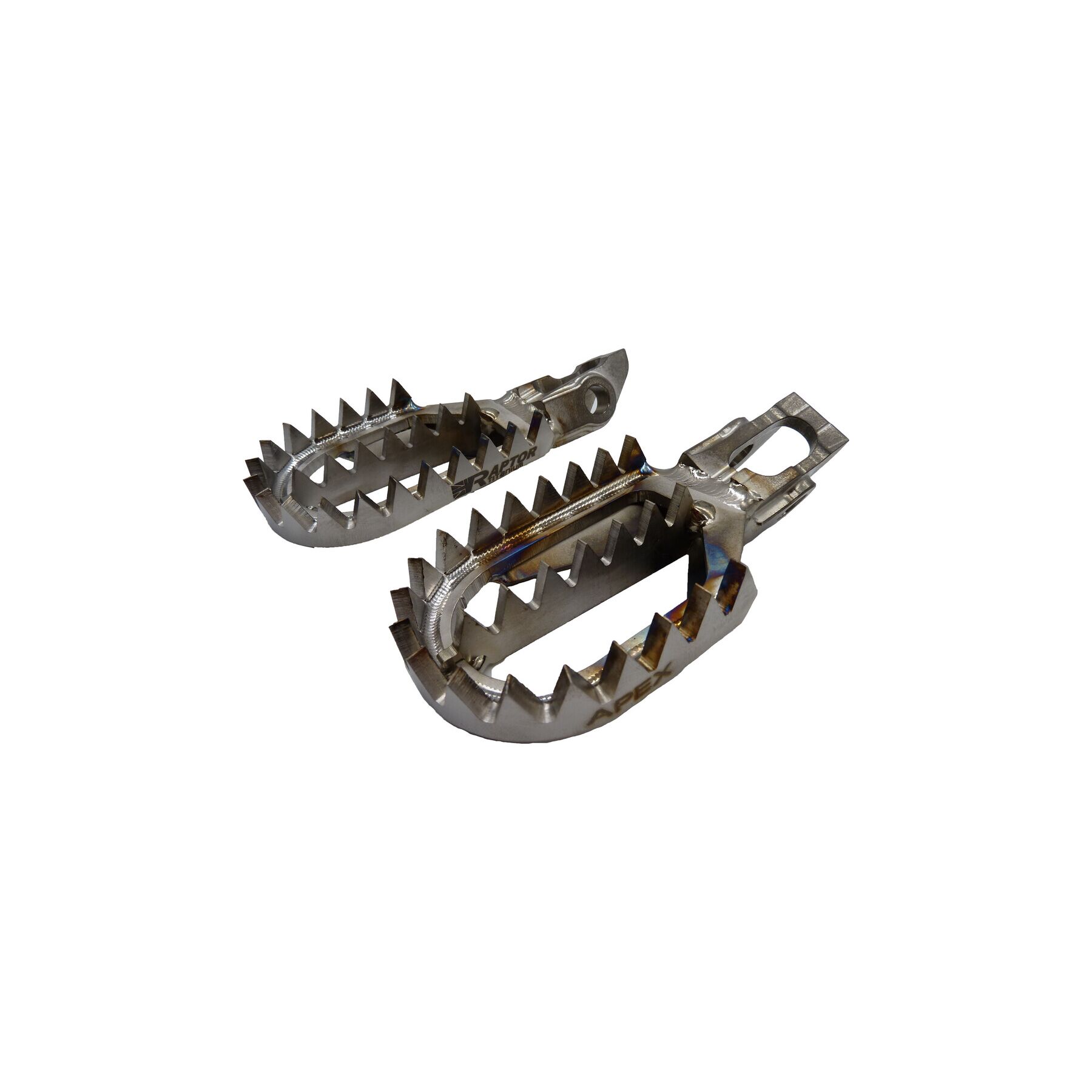 Raptor Titanium Footpegs KTM / Husqvarna / Gas Gas / Stark 85cc-501cc 