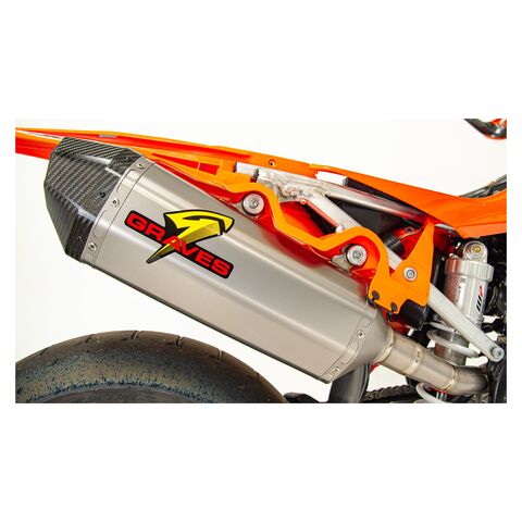 Graves Titanium Offroad Slip-On Exhaust