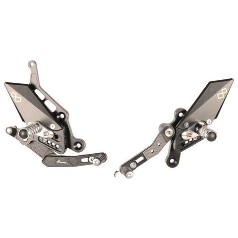 Lightech Track System Rearsets Yamaha FZ-07 / MT-07 / XSR700