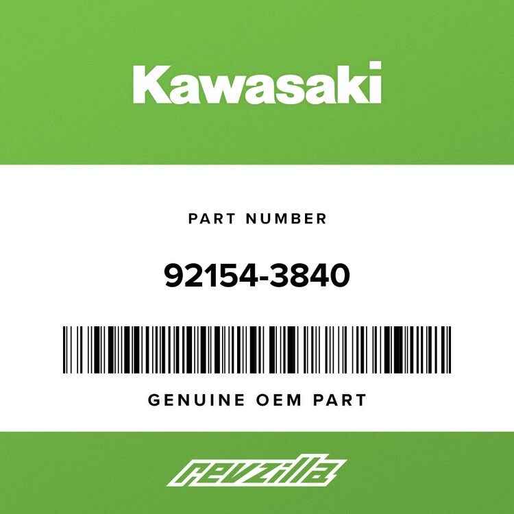 Kawasaki 92154-3840 BOLT, FLANGED, 8X30 - RevZilla