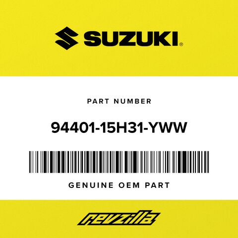 Suzuki BODY, COWLING (WHITE) 94401-15H31-YWW