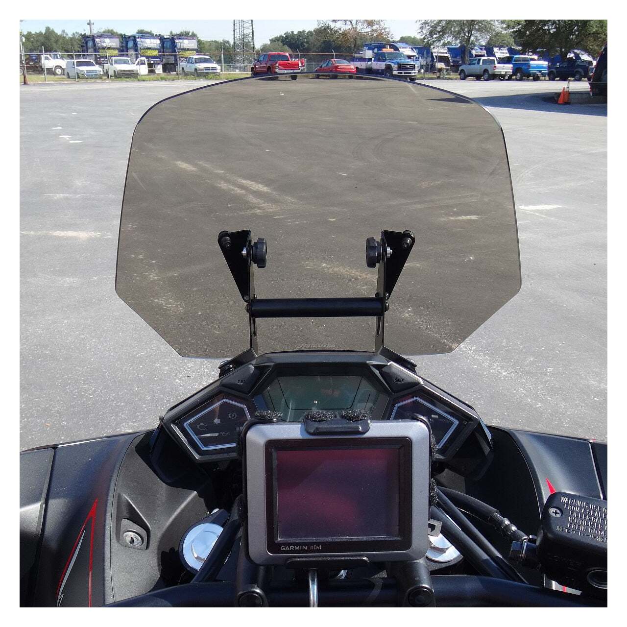 MadStad Engineering Adjustable Windshield System Honda NM4 2014