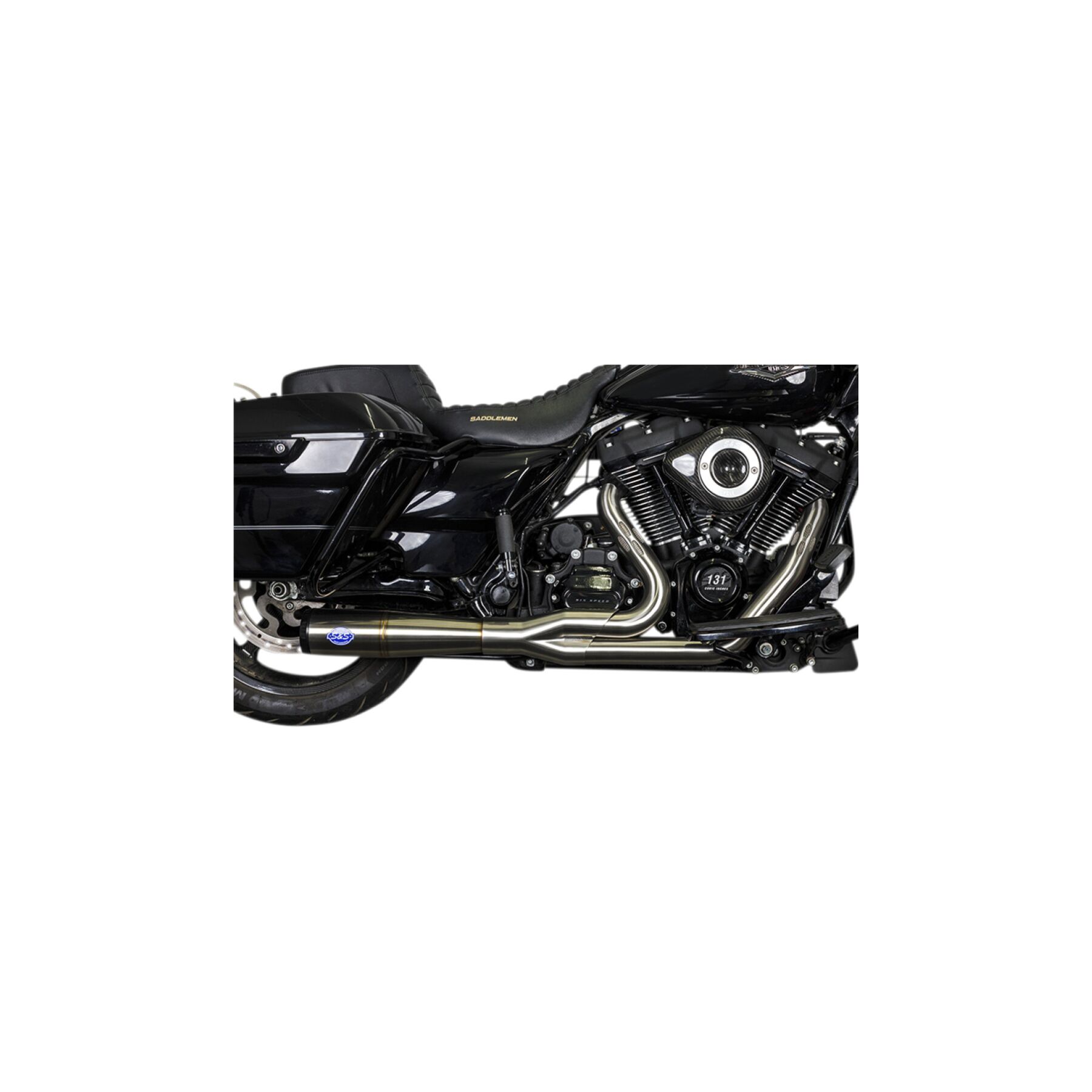 S&S Cycle Diamondback 2-1 50 State Exhaust System For Harley Touring 2