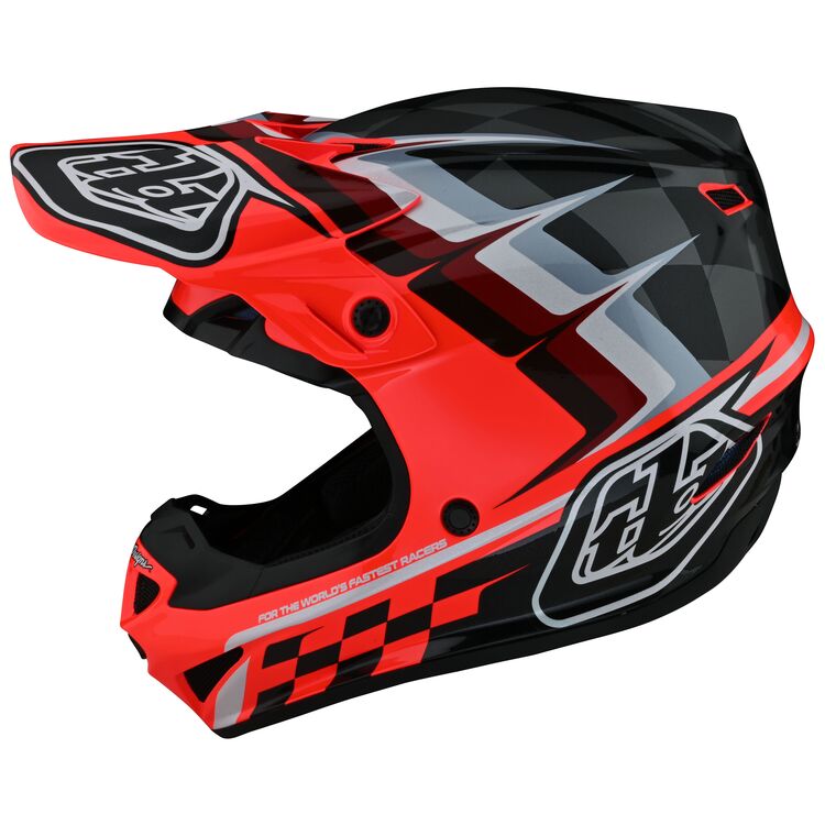 Troy Lee Youth SE4 Polyacrylite Warped Helmet 20 (47.00) Off