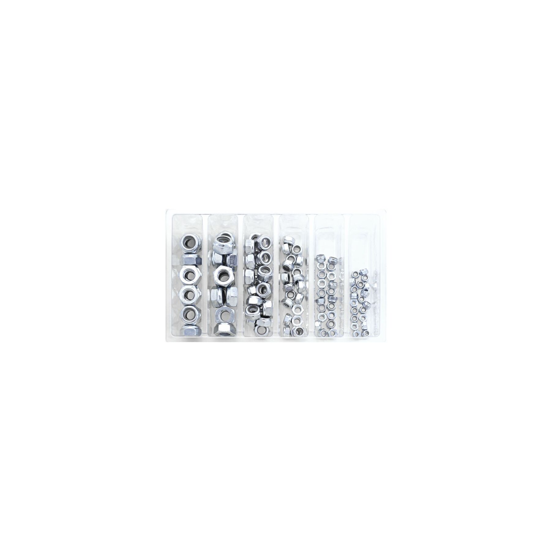 Bolt Hardware Nylon Lock Nut Assortment Pack
