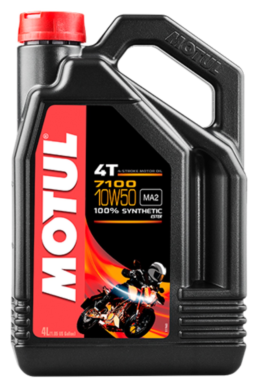 Motul 7100 4T Synthetic Engine Oil 10W50 4 Liter
