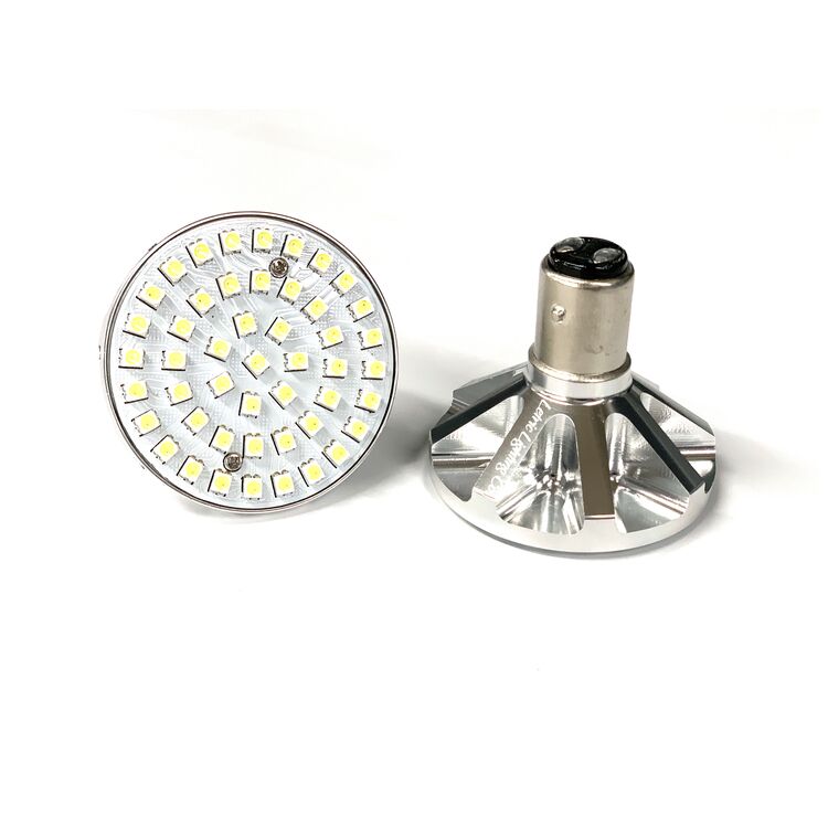 Letric Lighting Co. Premium Bullet Style Rear LED Turn Signal Inserts For Harley