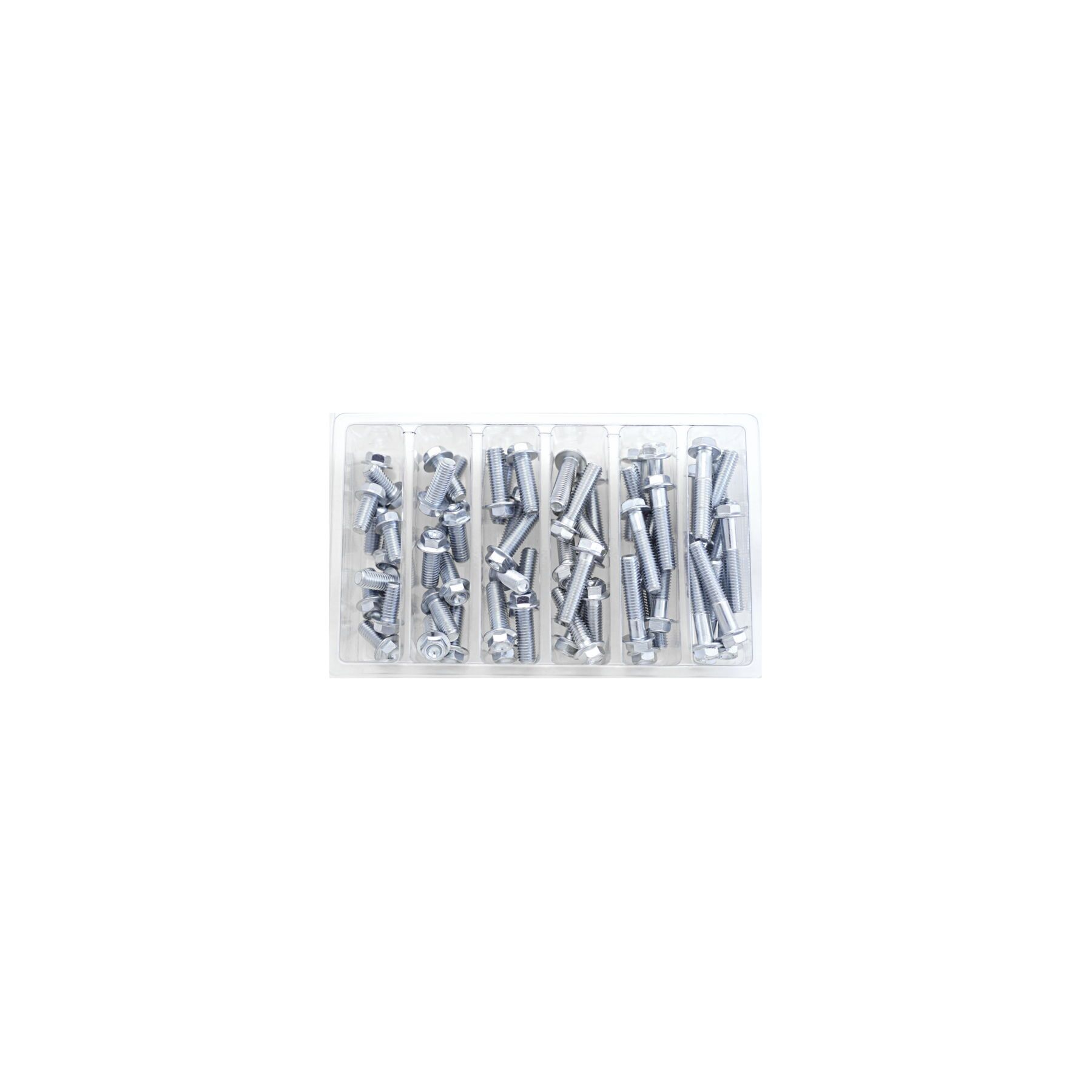 Bolt Hardware Hex Flange Bolt Assortment Pack