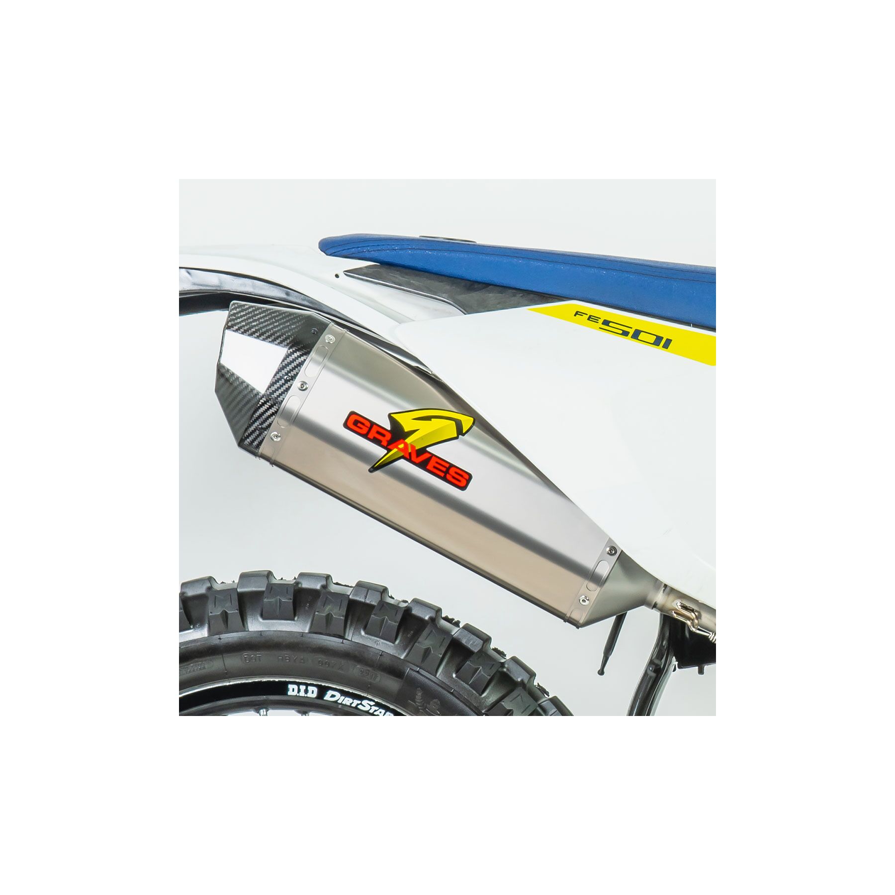 Graves Titanium Slip-On Exhaust KTM / Husqvarna 250cc-501cc 2015-2019