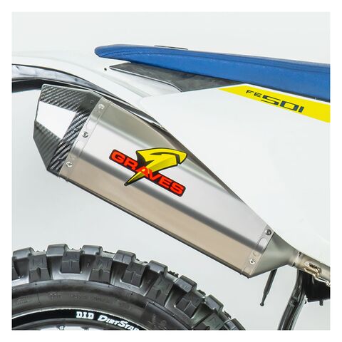 Graves Titanium Slip-On Exhaust KTM / Husqvarna 250cc-501cc 2015-2019
