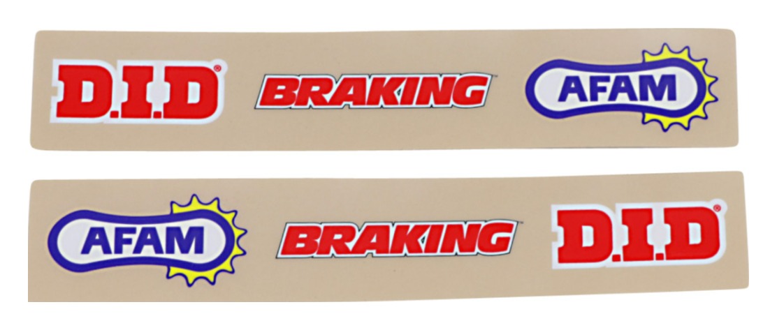 Factory Effex Universal Swingarm Graphics Kit Braking DID
