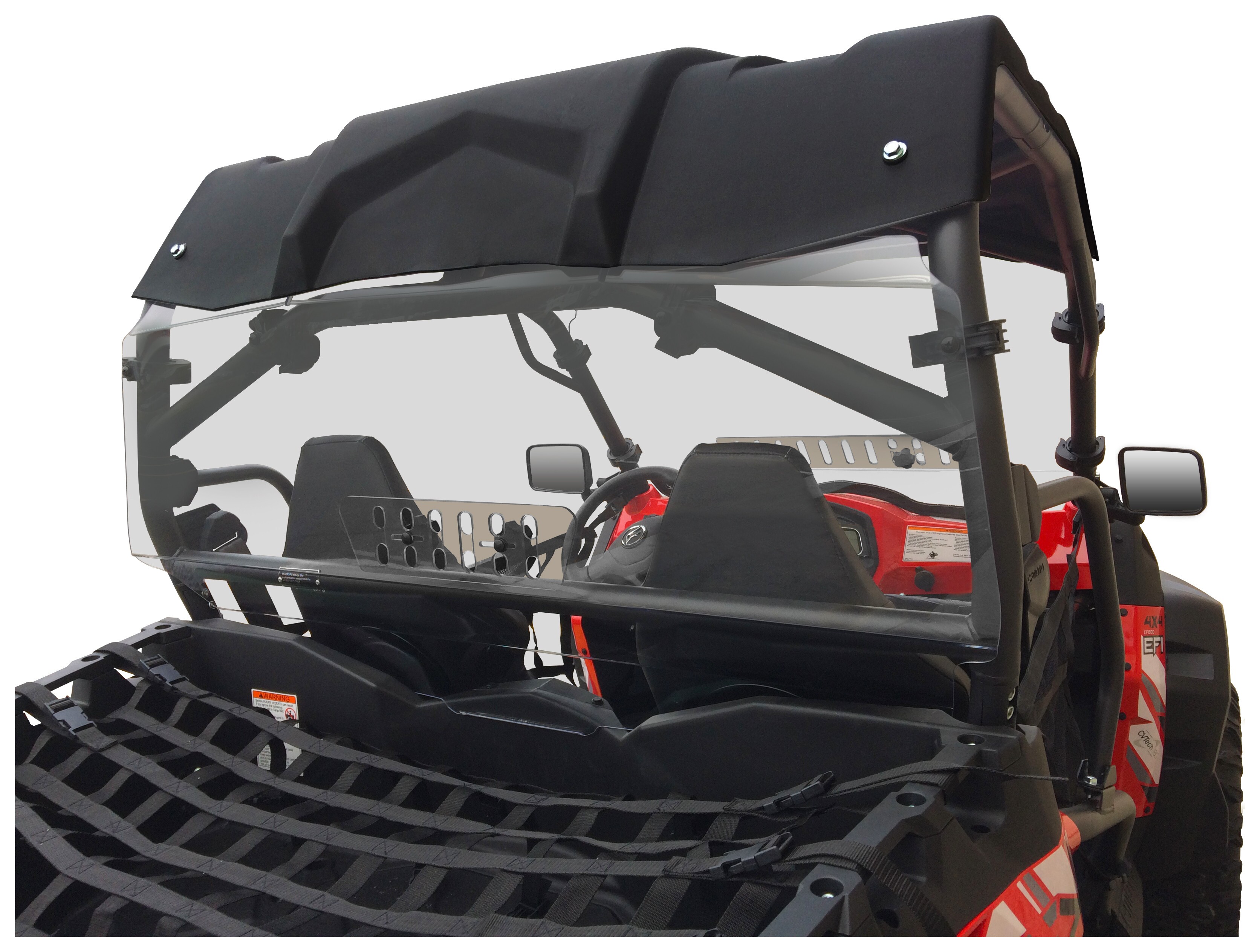 Spike Vented Rear Windshield CFMOTO ZFORCE 800 20152021 RevZilla