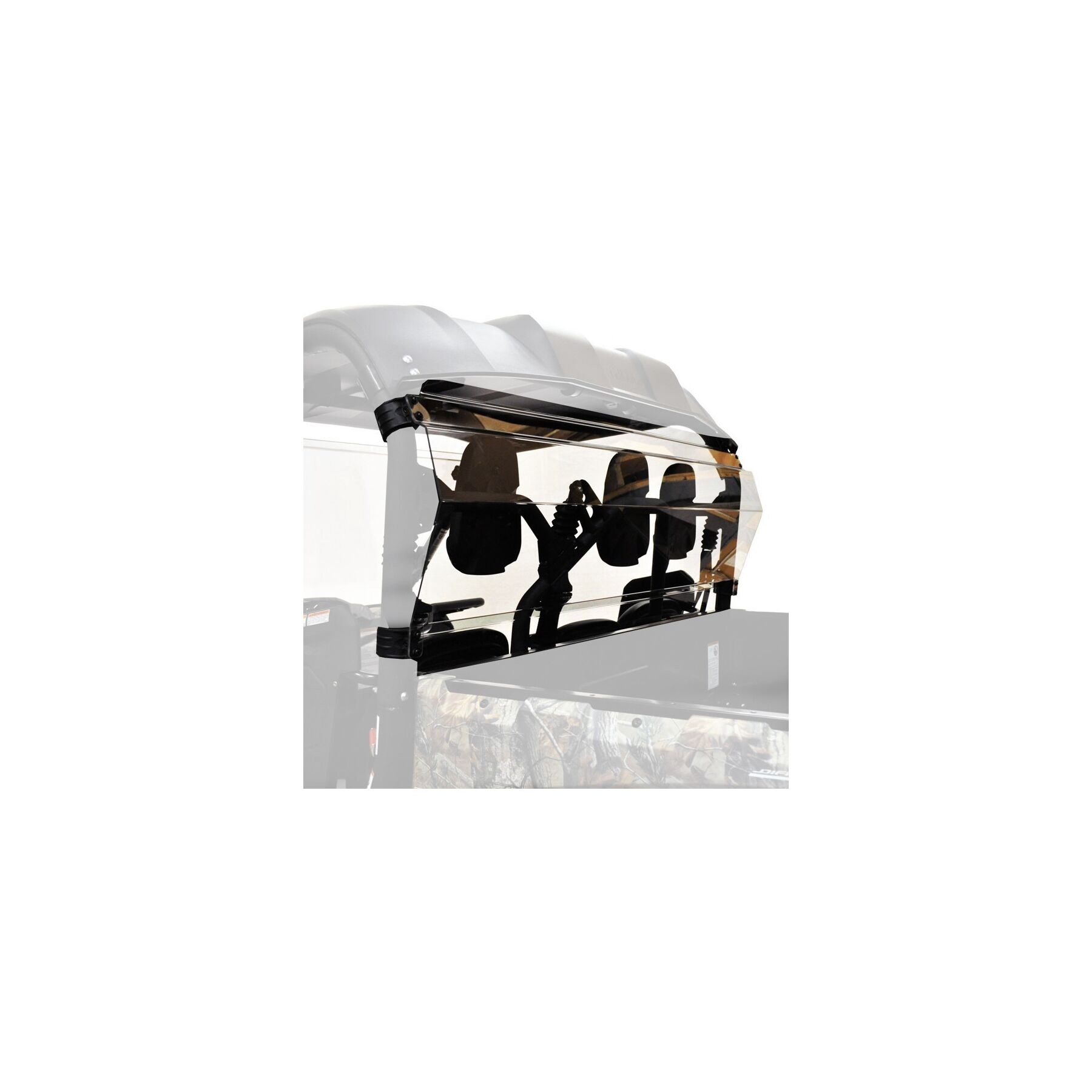 Spike Polycarbonate Rear Windshield Yamaha Viking 2012-2025