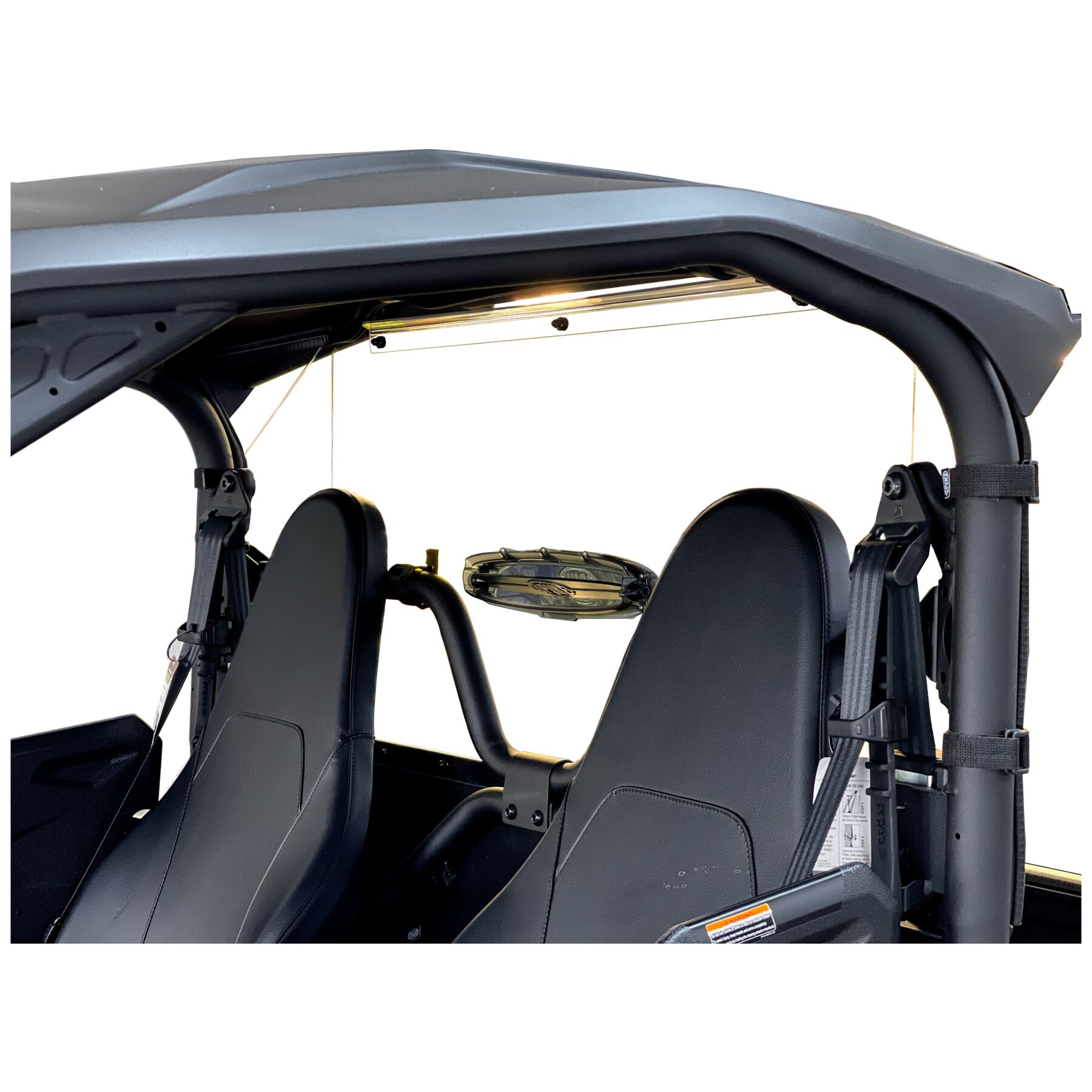 Spike Vented Rear Windshield Yamaha Wolverine RMAX2 2021-2025