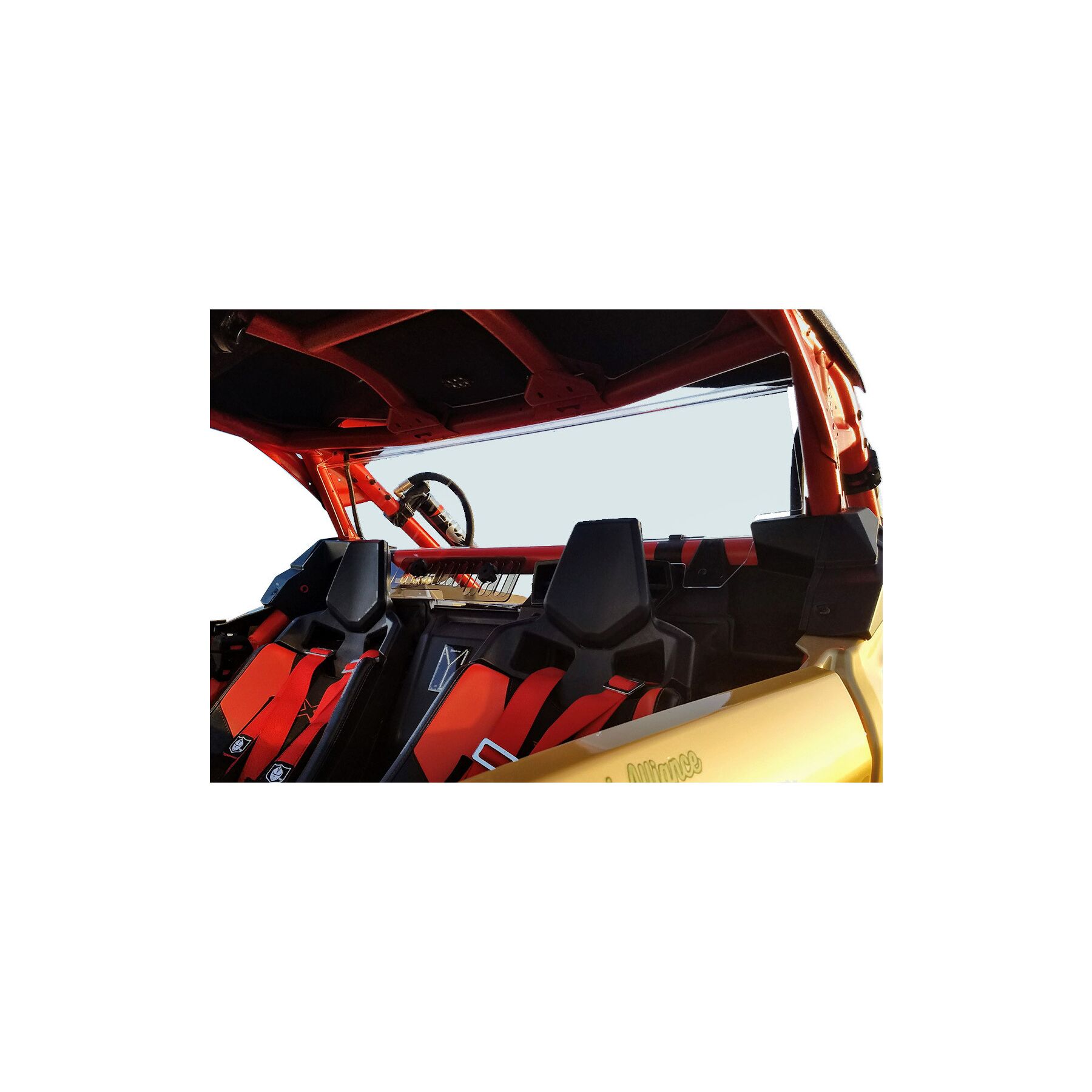 Spike Vented Rear Windshield Can-Am Maverick X3 / MAX 2017-2024