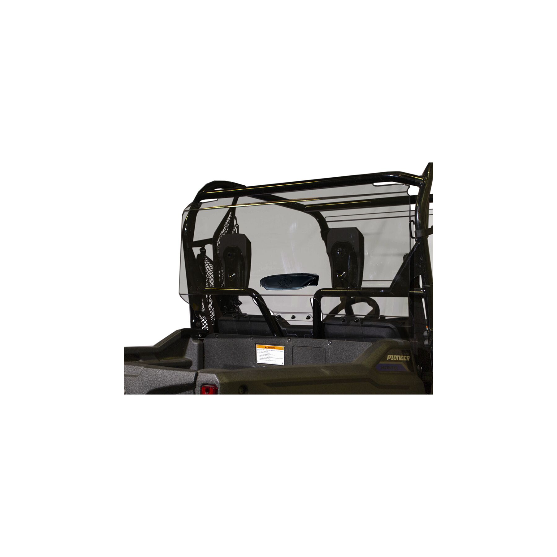 Spike Vented Rear Windshield Honda Pioneer 700 2014-2024