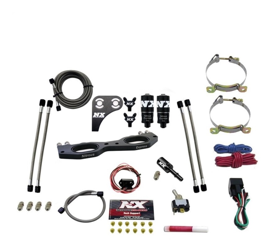 Nitrous Express Nitrous Plate Kit Polaris RZR 900cc RevZilla