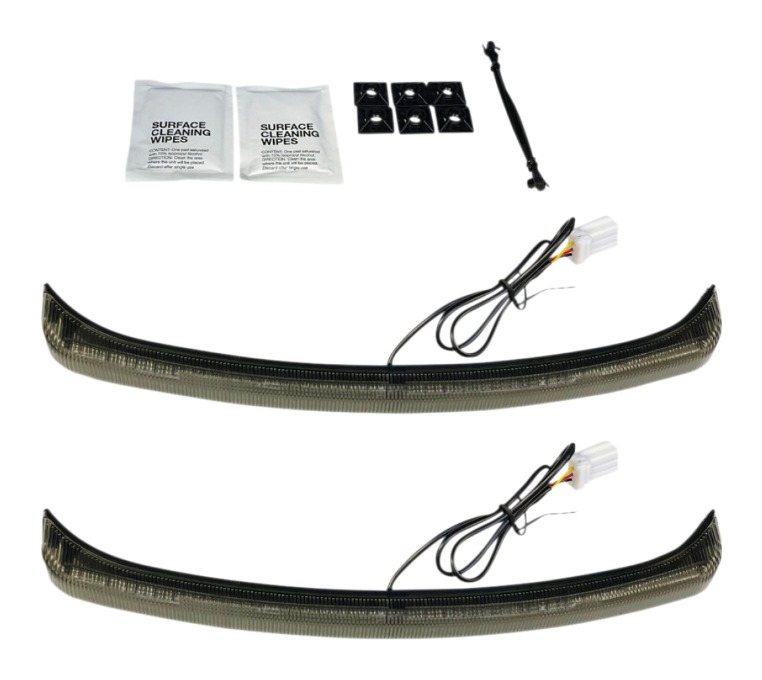 Custom Dynamics Low Profile LED Fender Lights For Harley Tri Glide 2011-2025 N/A