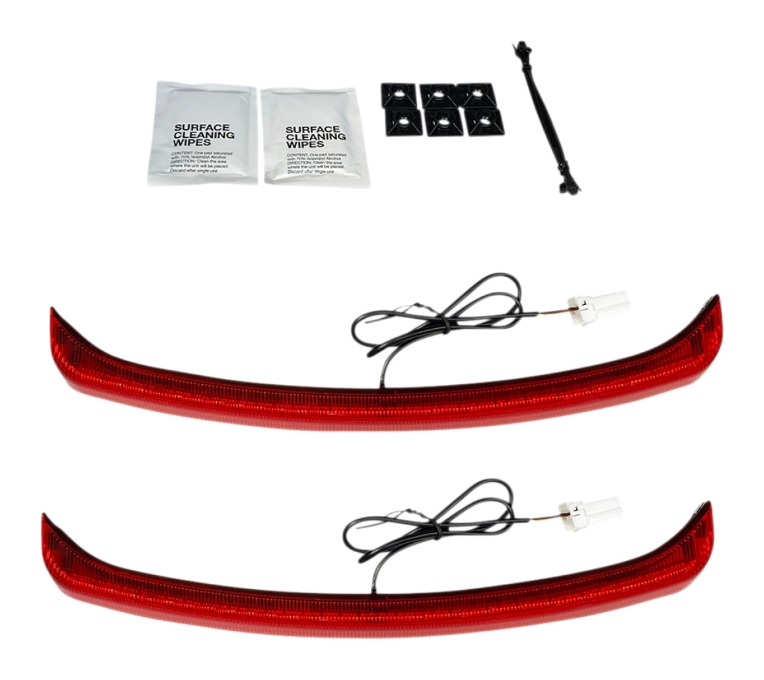 Custom Dynamics Low Profile LED Fender Lights For Harley Tri Glide 2011-2025 N/A