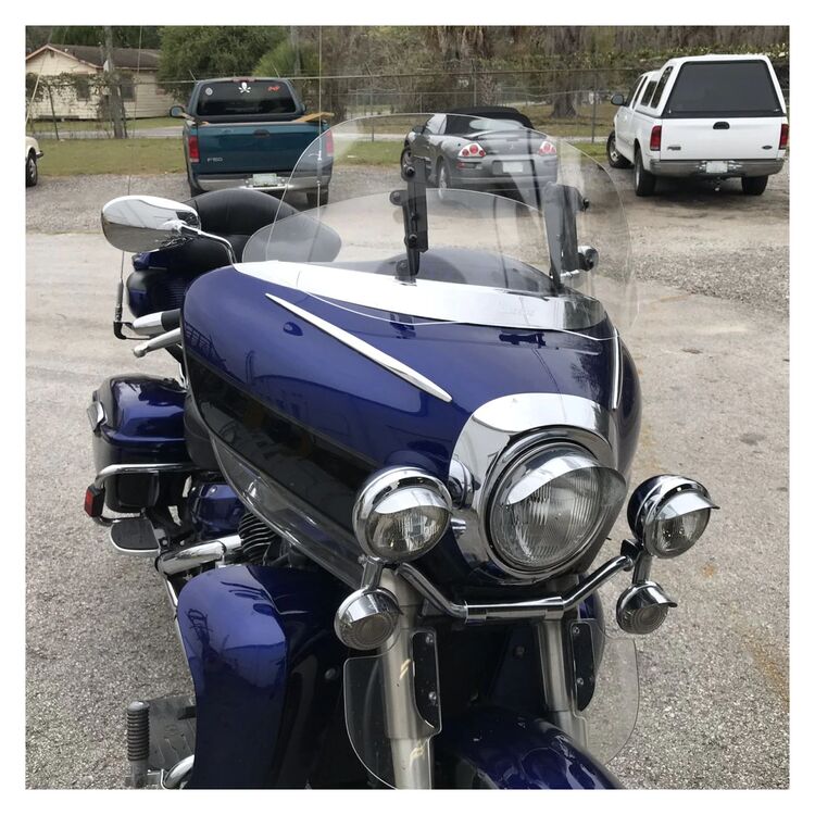MadStad Engineering Adjustable Windshield System Yamaha Royal Star Venture 1999-2009