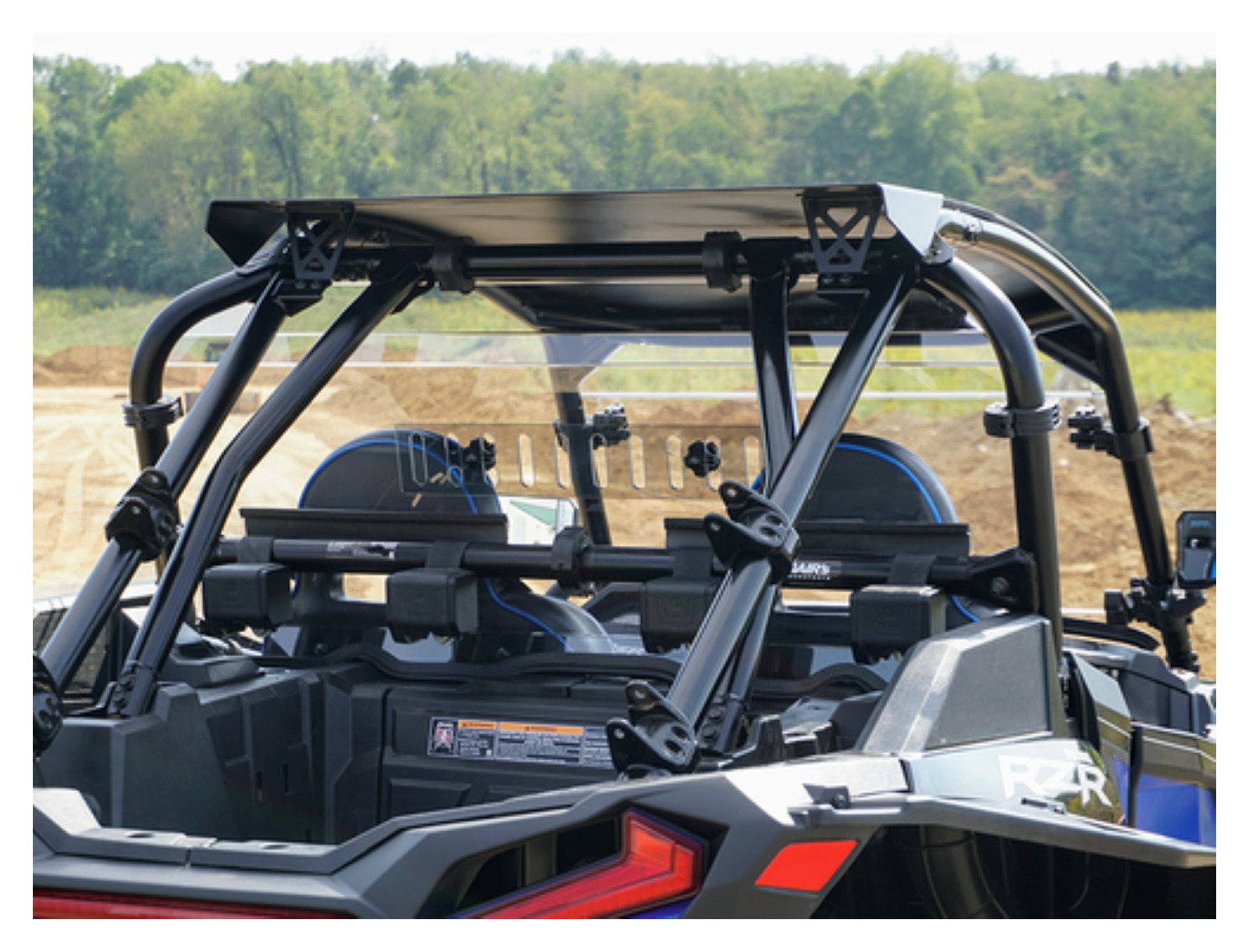 Spike Vented Rear Windshield Polaris RZR Turbo S / XP 2018-2021 N/A