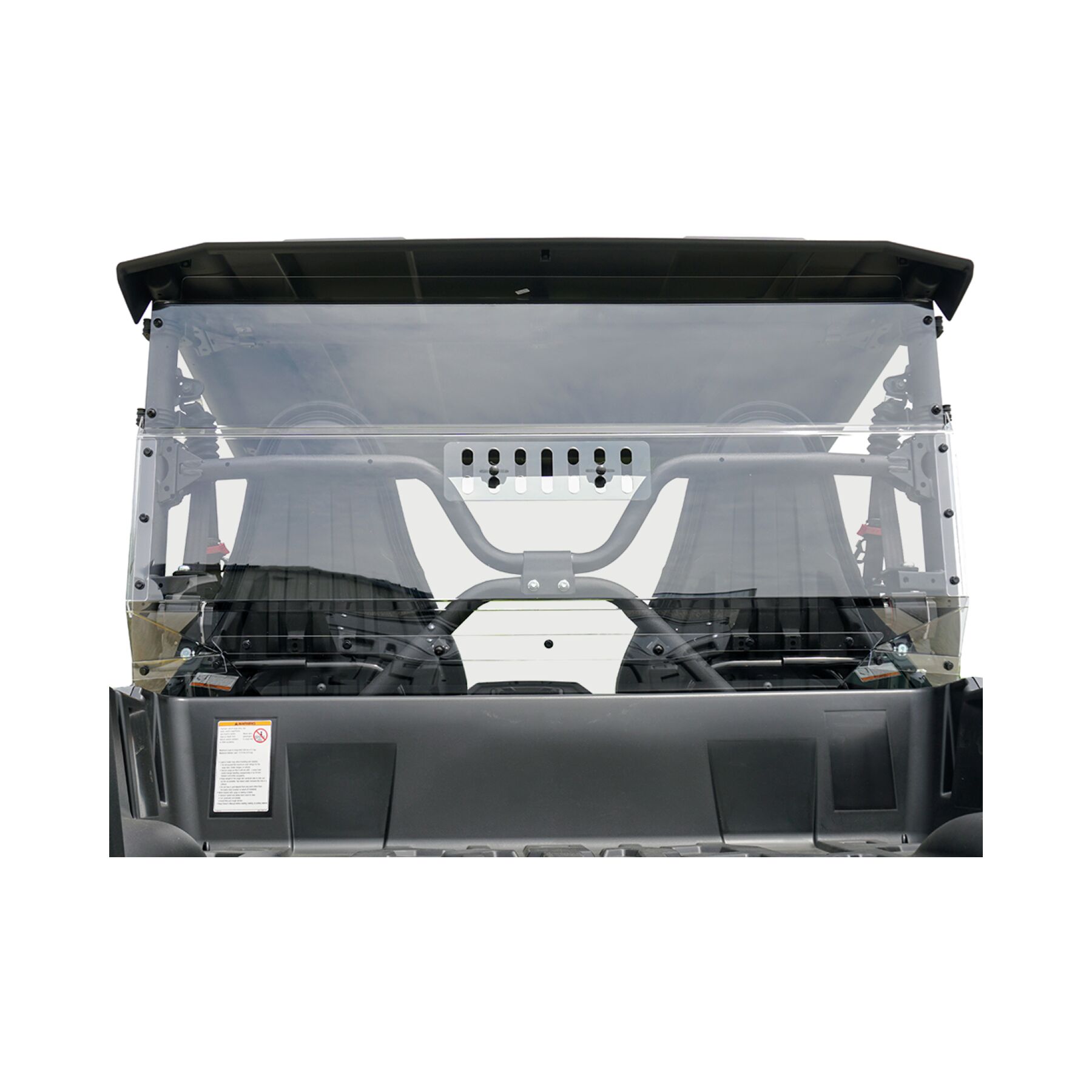 Spike Vented Rear Windshield Yamaha Wolverine X2 2019-2020