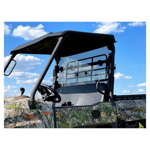 Spike Vented Rear Windshield Kawasaki Mule Pro-MX 2018-2022