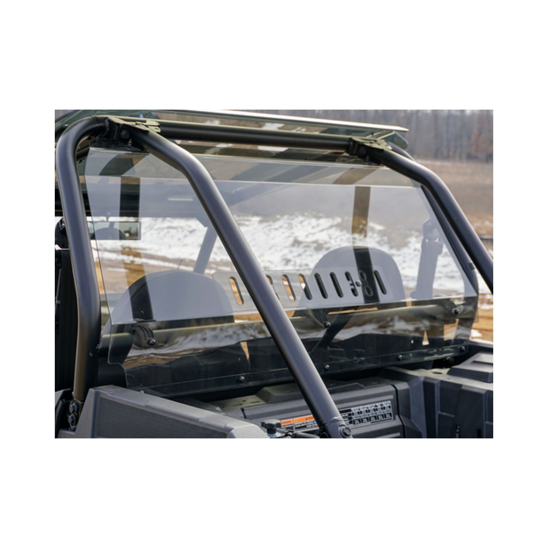 Spike Vented Rear Windshield Polaris RZR XP 1000 / Turbo 2019-2023
