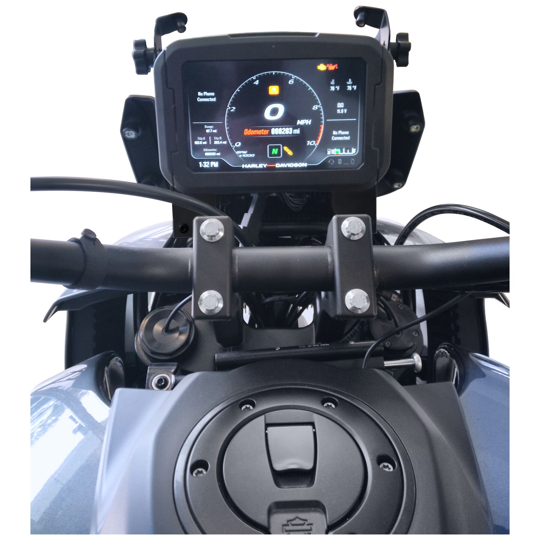 MadStad Engineering Display Riser For Harley Pan America 2021-2026