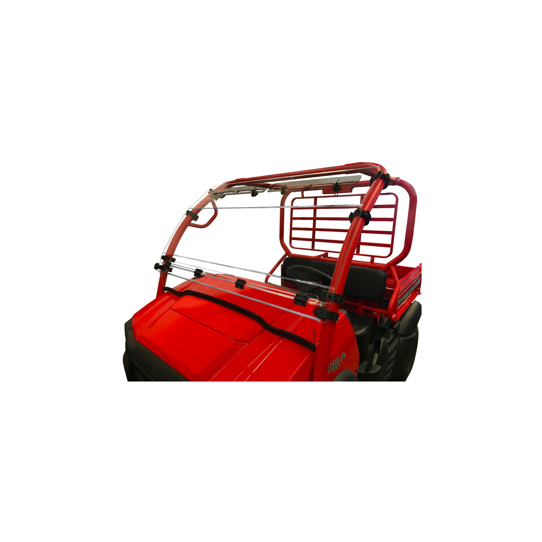 Spike Full Folding Windshield Kawasaki Mule SX 2017-2025