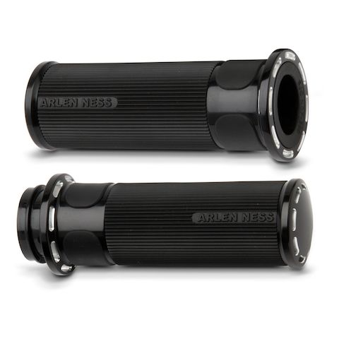 Arlen Ness Fusion Slot Track Grips For Harley