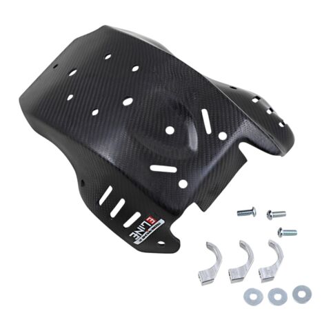 Moose Racing Carbon Fiber Skid Plate Beta 250RR / 300RR 2020-2025