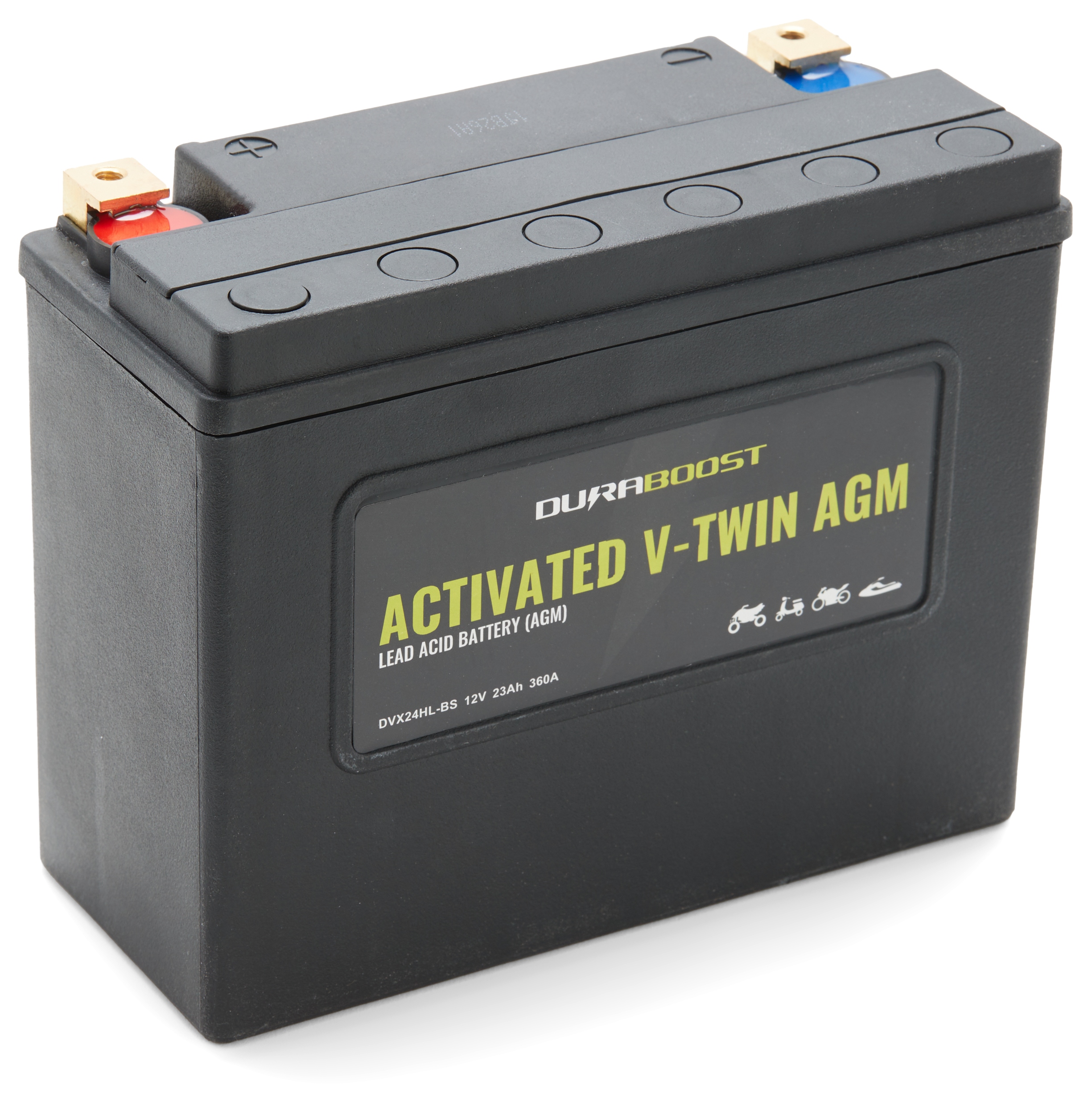 /motorcycle/duraboost-v-twin-dvx24hl-bs-activated-agm-battery-for-harley