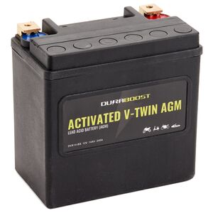 Duraboost DVX14-BS V-Twin Activated AGM Battery