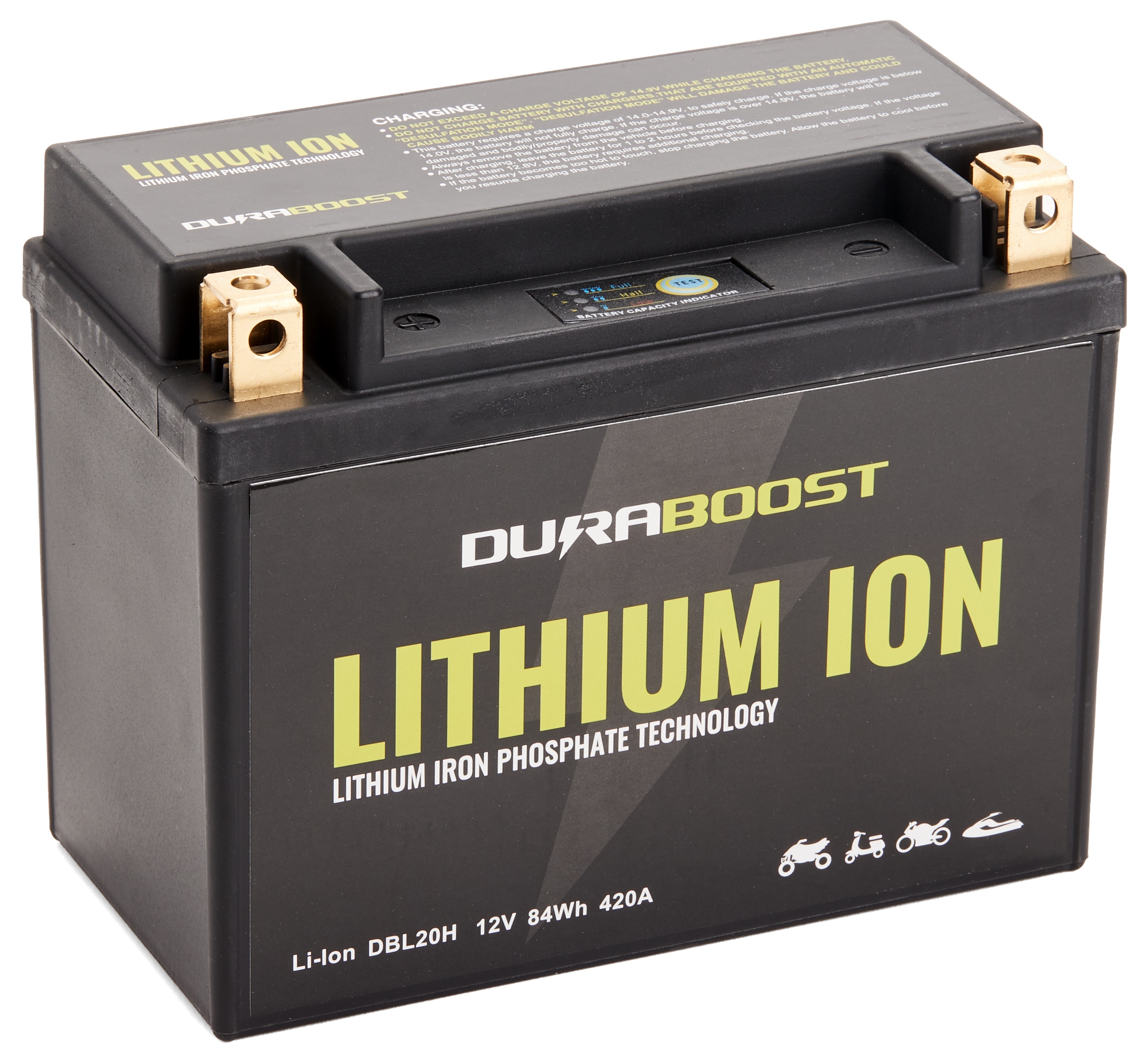 Iron Phosphate Bmw K1200rs Battery Replacement Banshee 12V 18AH