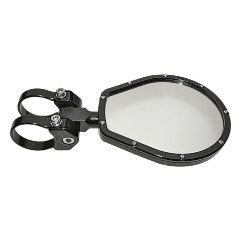 Axia Alloys 6" Round Folding Side Mirror - Clamps Needed (6")