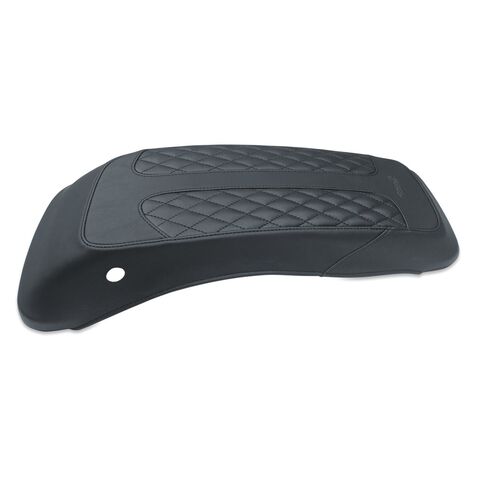 Mustang Signature Series Saddlebag Lid Covers by Dave Perewitz for Harley Touring 2014-2025