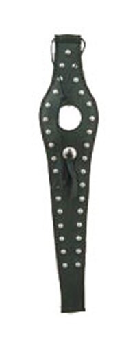 Mustang Tank Bib For Harley Sportster 1982-2022 Studded w/ Conchos For 04-22 w/ 3.3 Gal Tank