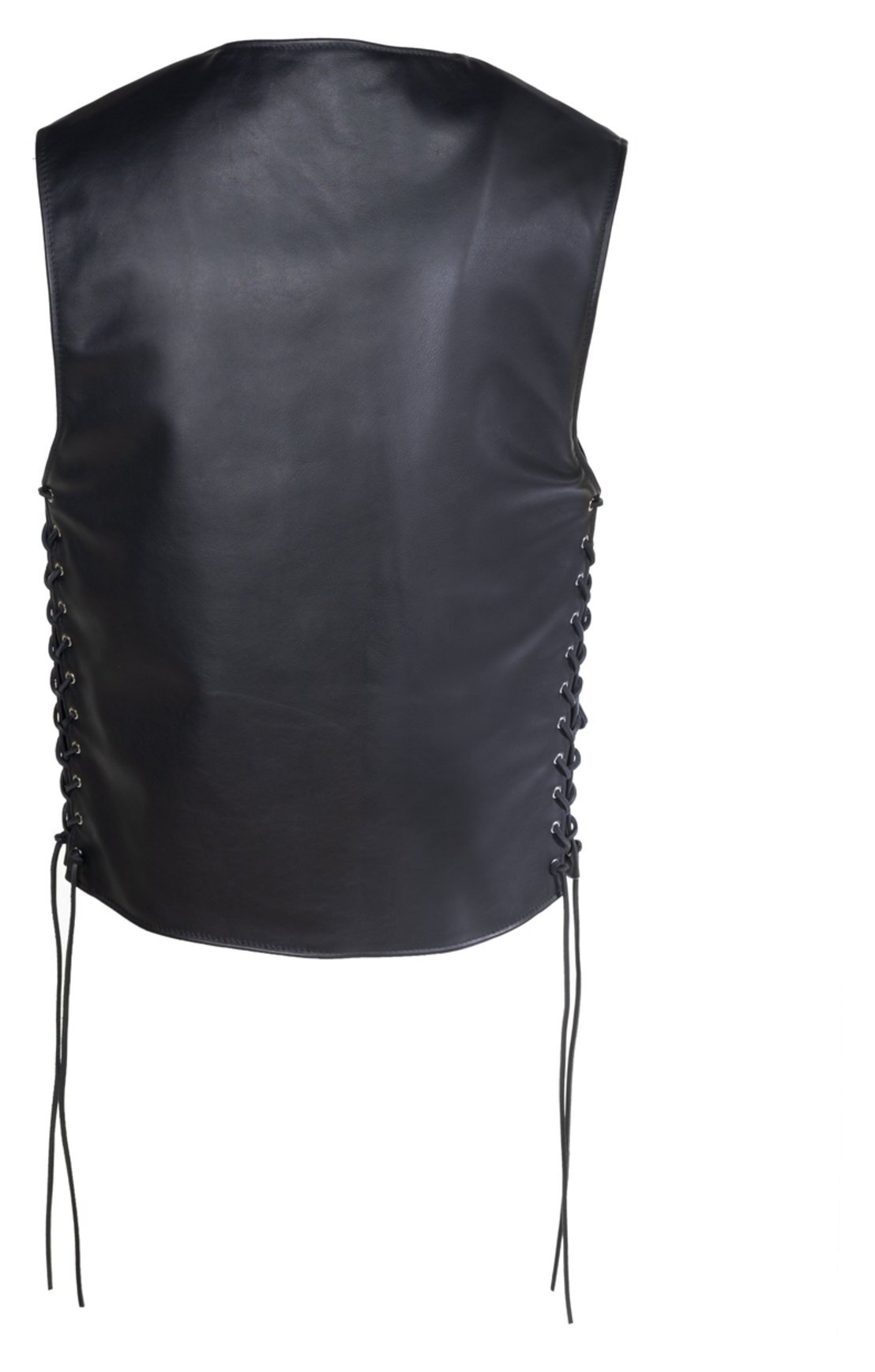 Schott Genuine Pebbled Biker Vest - RevZilla