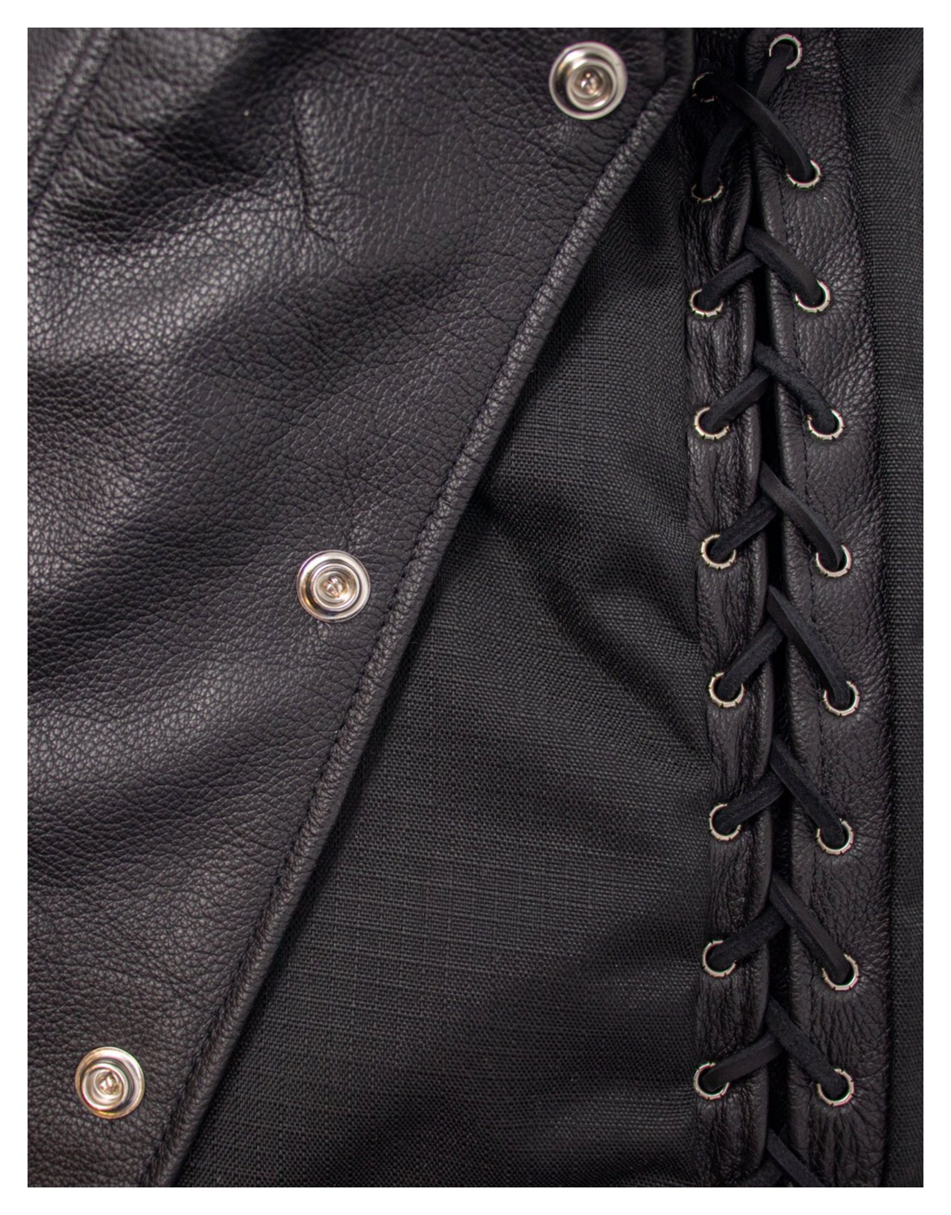 Schott Genuine Pebbled Biker Vest - RevZilla