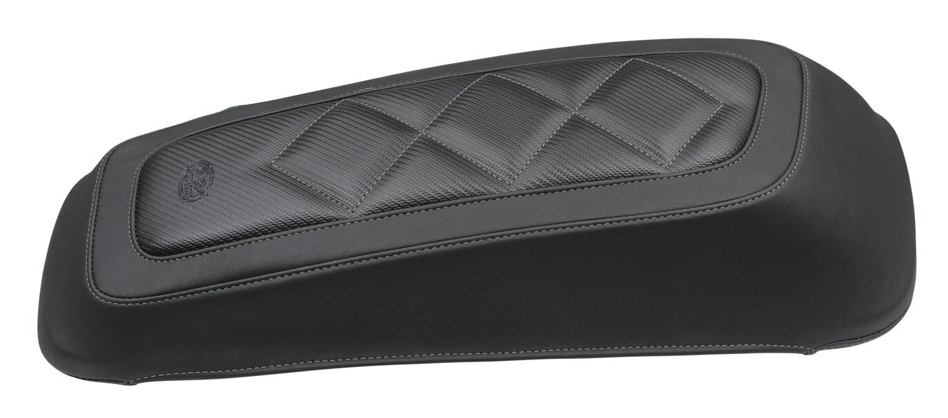 Mustang Saddlebag Lid Covers For Harley Touring 2014-2025 Carbon