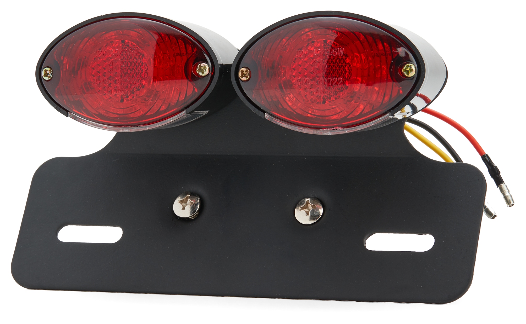 Speedmetal LED Dual Oval License Plate Frame RevZilla