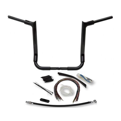 Fat Baggers Inc. 1 1/2" Pointed Top EZ Install Handlebar Kit For Harley Touring 2008-2013