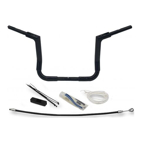 Fat Baggers Inc. 1 1/2" Flat Top EZ Install Handlebar Kit For Harley Touring 2008-2013