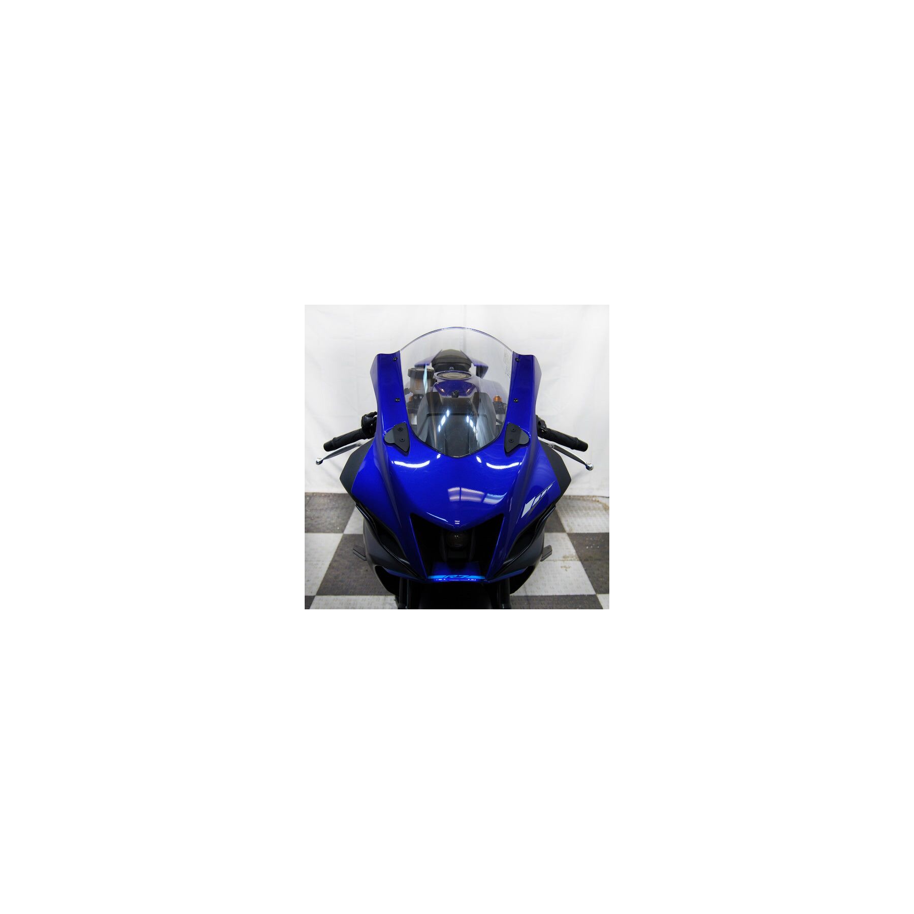 New Rage Cycles Mirror Block Off Plates Yamaha R7 2022-2025