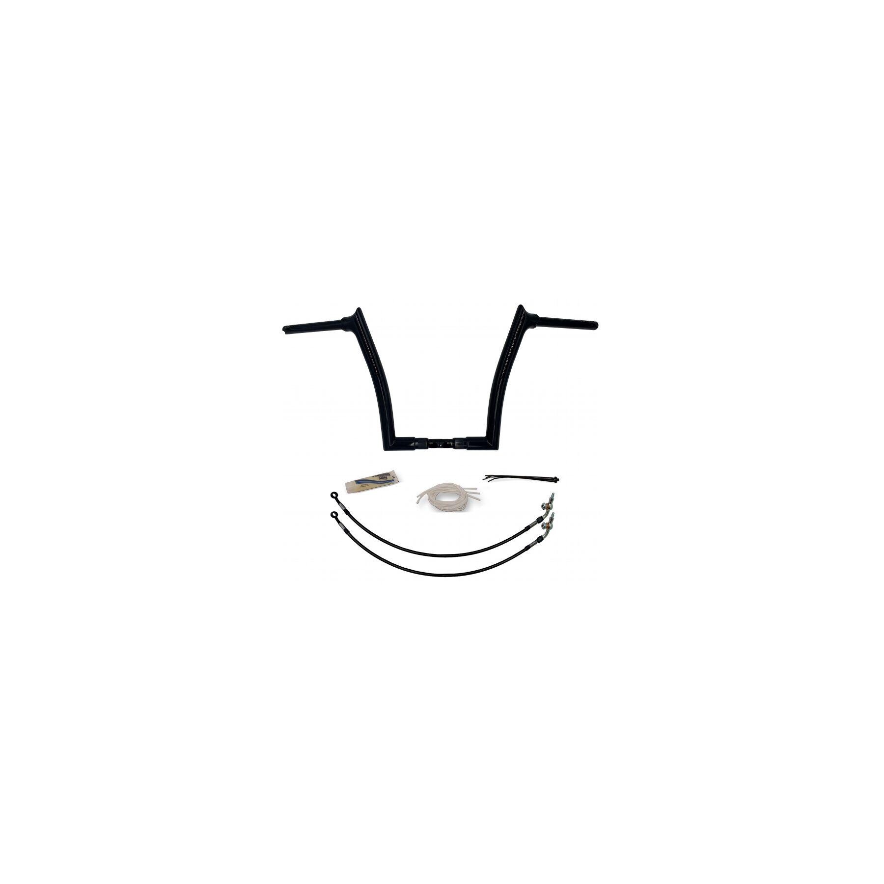 Fat Baggers Inc. 1 1/4 Pointed Top EZ Install Handlebar Kit For Harley