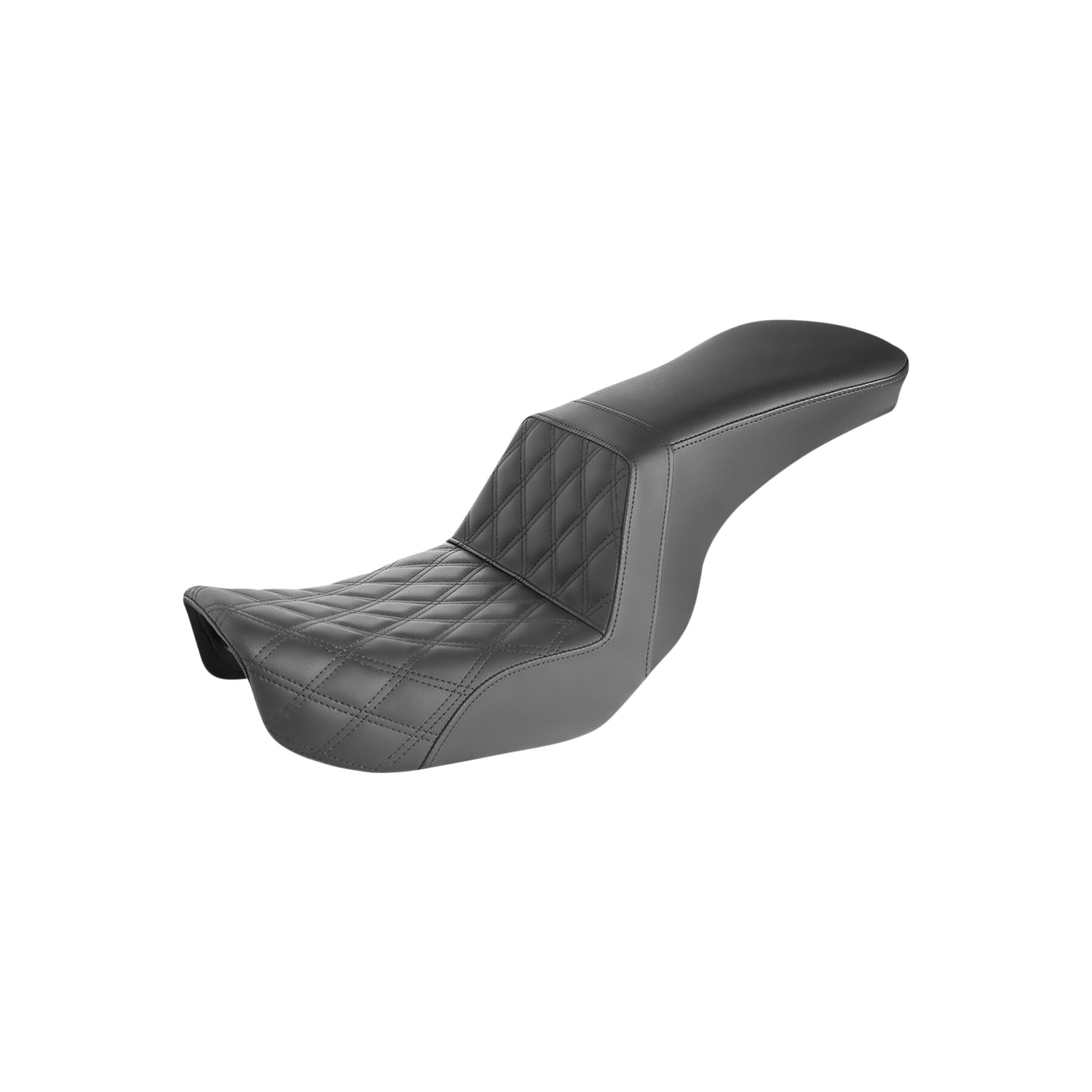 Saddlemen Step-Up LS Lattice Stitch Seat For Harley Dyna 2006-2017