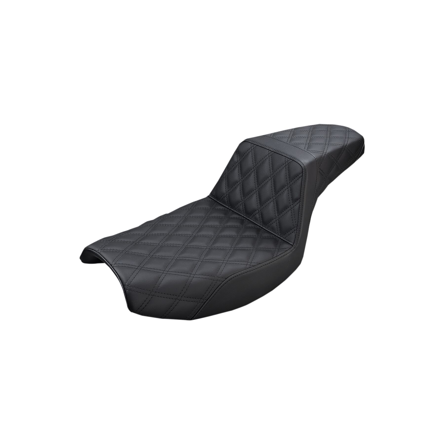 Saddlemen Step-Up LS Lattice Stitch Seat For Harley FXR 1982-2000